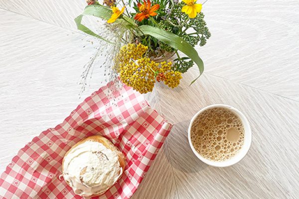 coffee and pastry